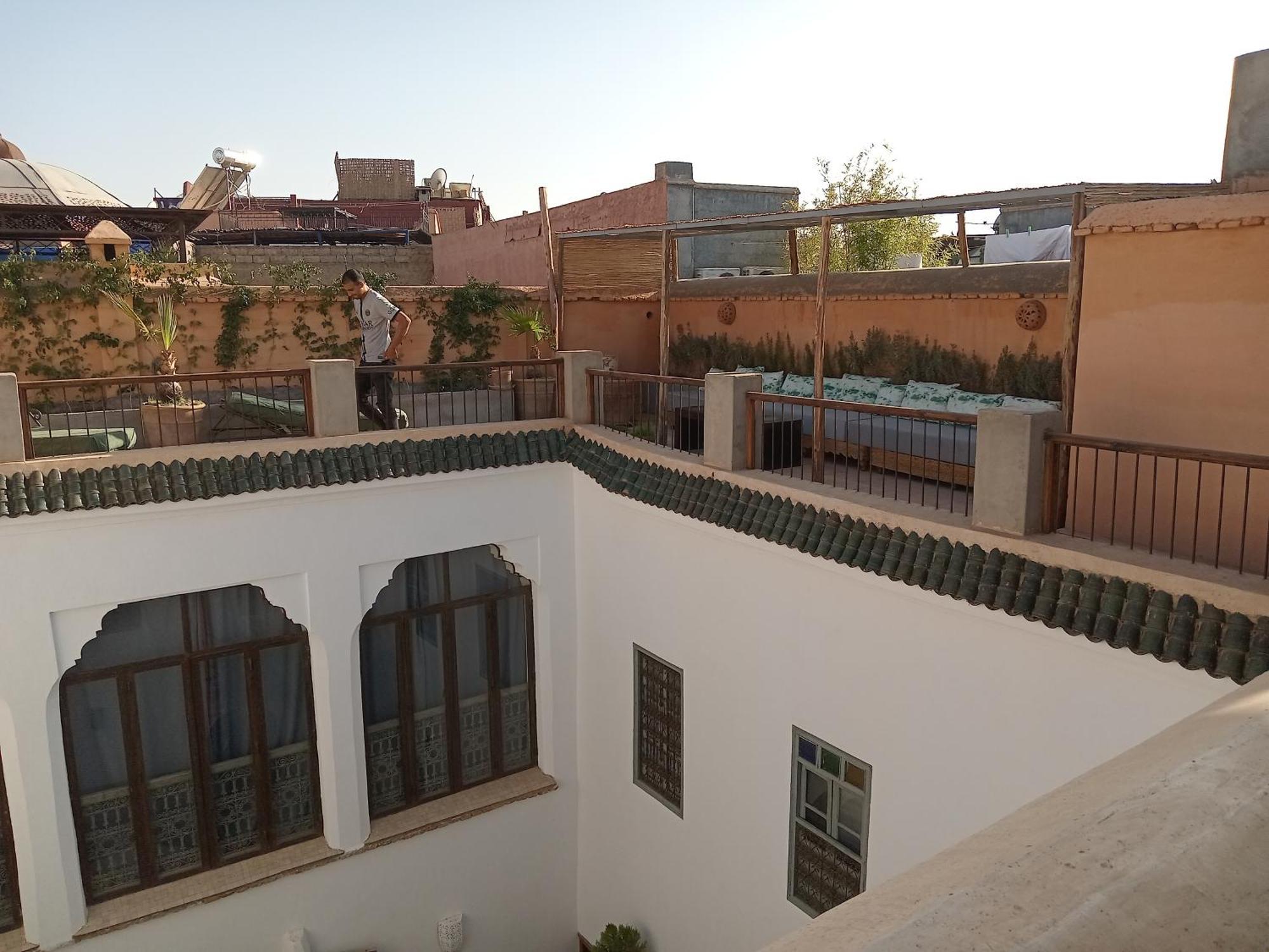 Riad Le Jardin De Mina Маракеш Екстериор снимка
